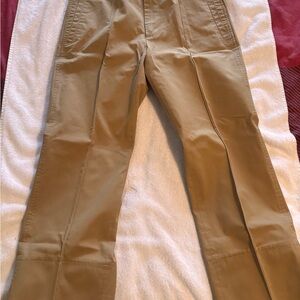 Bottega Veneta womens Khaki Chinos